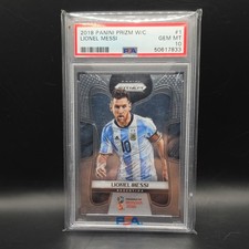 2018 Panini Prizm World Cup Lionel Messi #1 PSA 10