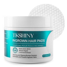 Ingrown Treatment Hair Pads, with AHA BHA, Ingrown Hair For Bikini Area, Razo...