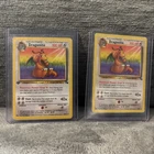 Pokémon TCG Dragonite Fossil 1st edition 19/62 Non-Holo Unlimited Rare Card x2