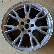 Tesla Model S  19 x 9.5 2021 OEM Wheel Rim 142022100B Silver 95278 Front W6419