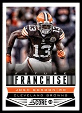 2013 Score Future Franchise Josh Gordon Cleveland Browns #306