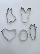 Easter Shape Cookie Cutters 5 Pack