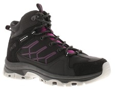 X-Hiking Donna Passeggio Stivali Erie con Lacci Nero Taglia UK
