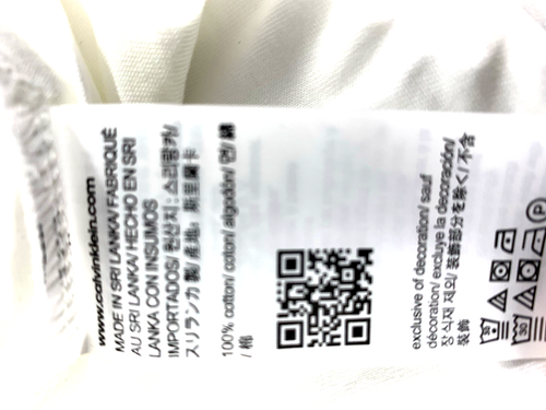 CALVIN KLEIN MEN'S SZ LG SET 2 WHITE V-NECKED SS T-SHIRTS 100% COTTON NEW - Picture 11 of 24