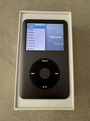 Apple iPod Classic 7th Gen 256GB SSD Upgrade MC297J/A Black New
