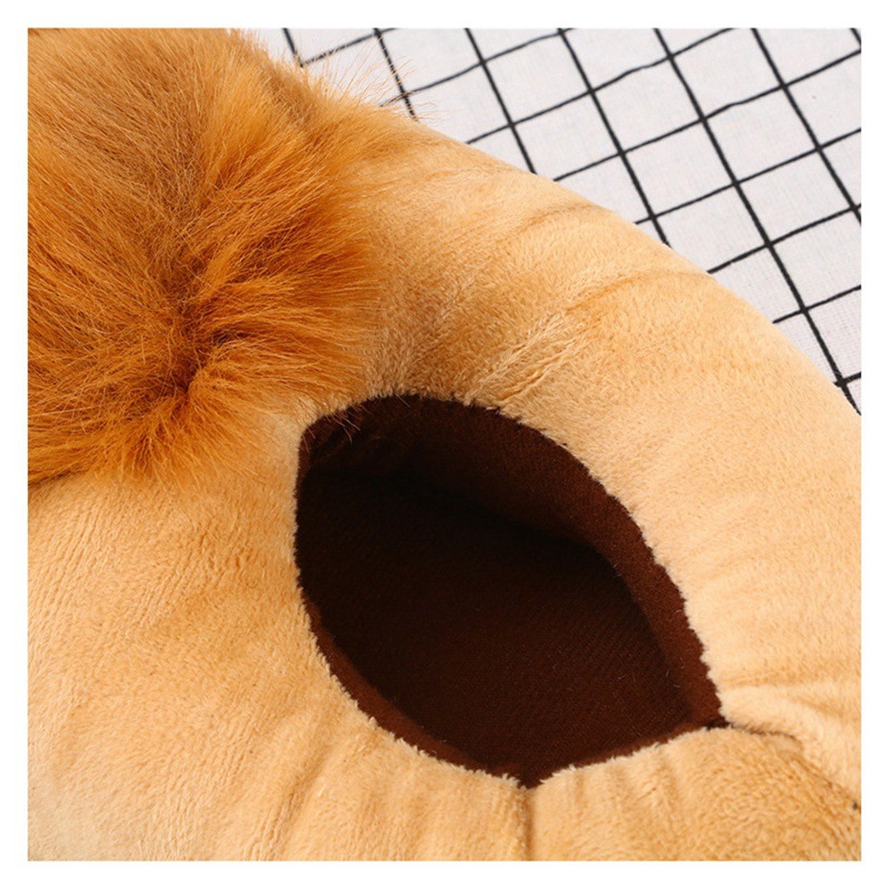APL Pantofole di Peluche Retrò per Casa Pantofole Calde P4D23483