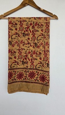 Hand Block Print Scarves Cotton Sarong Soft & Breathable Sarongs Scarf Cover Up