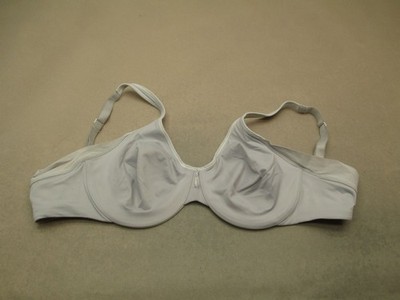 40C Bali Womens Gray Unlined Underwired Back Closure Demi Bra 7C