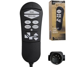 ZKAD-5 5-Pin Lift Chair Remote for Golden Technologies Ultra Comfort 2 Motor OEM
