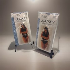 New 2-Jockey Classics French Cut Womens Blue Floral Cotton Underwear 1998 S 10
