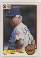 1983 Donruss Tommy Lasorda Tom Lasorda #136 HOF 5hy