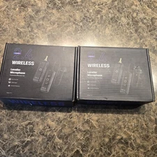 Wireless Lavalier Microphone System, 2.4G Wireless Transmitter /Receiver Set