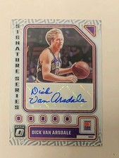 2022-23 Panini Donruss Optic - Signature Series Dick Van Arsdale #SS-DVA (AU)