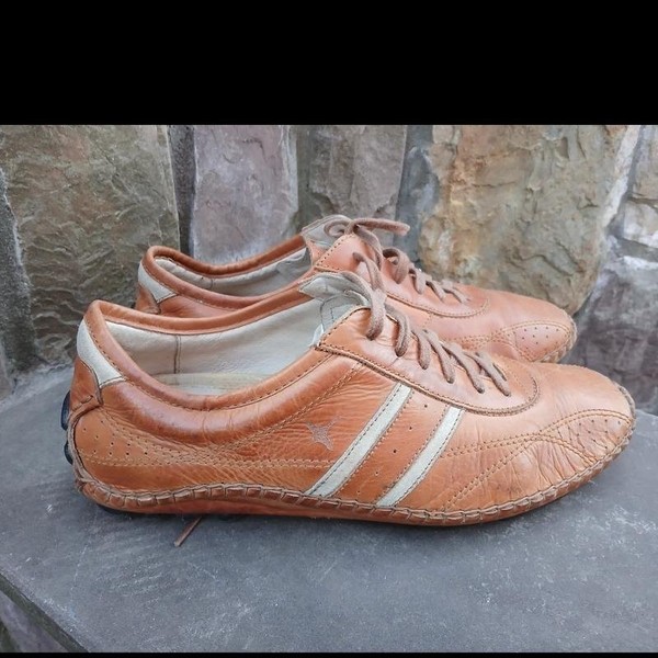 Men Pikolinos Loafers Orange Leather 41