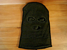 Full Face Cover Ski Hat 3 Holes Windproof Knit Beanie