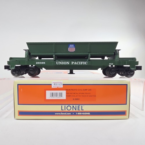 Coche de volteo de carbón Lionel O Gauge Union Pacific UP #001430 | Condition: Used