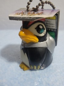 Vintage 1990s SEGA Neon Genesis Evangelion PenPen Soft Keychain GAINAX