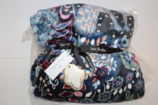 VERA BRADLEY Plush Throw Blanket Fleece 80x50 Enchantment Unicorns Foxes NWT