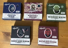 Dr. Squatch Star Wars Limited Edition Soap lot & Nightfall Nectar exclusive