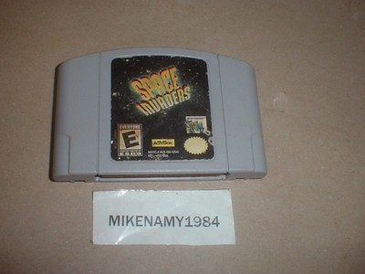 SPACE INVADERS game cartridge for NINTENDO 64 N64 system