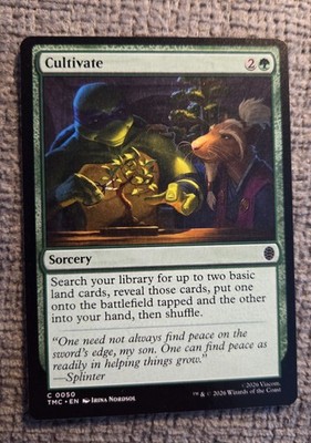 CULTIVATE ~ NM ~ MTG - 0050 TMC Ninja Turtles TMNT