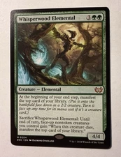 Whisperwood Elemental 204 NM Duskmourn House of Horror Commander DSC Magic MTG