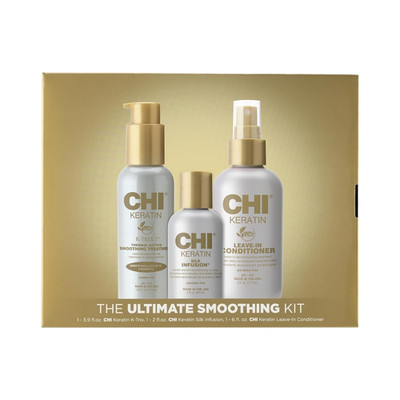 Ultimate Smoothing Gift Kit, 2 Oz Keratin Silk Infusion, 3.92 Oz K-Trix & 2.26 O