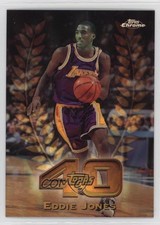 1997-98 Topps Chrome Topps 40 Refractor Eddie Jones #T40-12 03xg