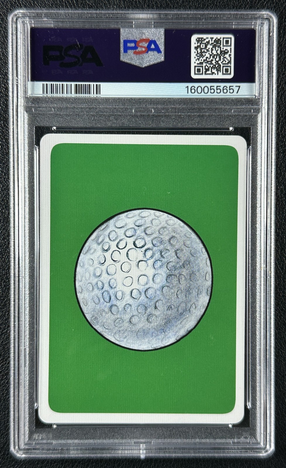 TIGER WOODS PSA 10 2005 HERO DECKS GOLF HEROES ACE OF DIAMONDS 5657 view 2