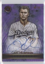 2016 Topps Legacies of Baseball Tenacity Purple /50 Joc Pederson #TA-JP Auto q3x
