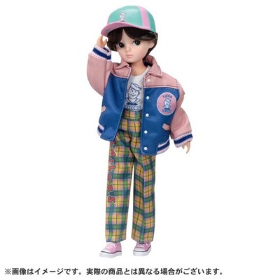 Licca Doll Retro Licca-chan Sailors Stadium Jacket Style Fashion