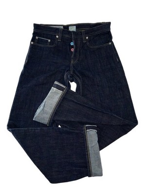 Academi Love Japan Redline Selvedge Jeans 31x33 Dark Button Fly