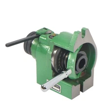 Spindle Thread Vertical Horizontal .0004" Collet 5C Spin Index Fixture Milling