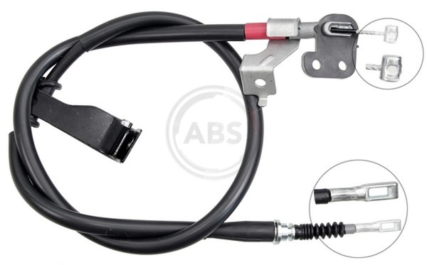 A.B.S. Bremsseil Seilzug Feststellbremse K17302 FüR Hyundai PA I10 1 Crdi LPG-image