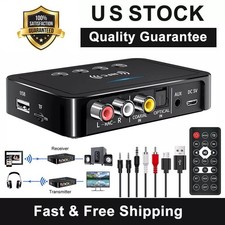 NFC Bluetooth 5.0 Transmitter Receiver 3.5mm AUX To 2 RCA Wireless Audio Adapter