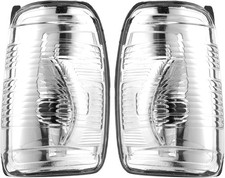 FORD TRANSIT MK8 WING MIRROR INDICATOR LENS CLEAR LEFT & RIGHT SIDE 2014 TO 2019