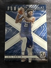 2021-22 Panini Donruss Power In The Paint 10 Joel Embiid Philadelphia 76ers