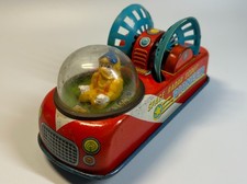 Vintage Masudaya Tin Space Vehicle SPACE RADAR SCOUT PIONEER Japan Toy Car