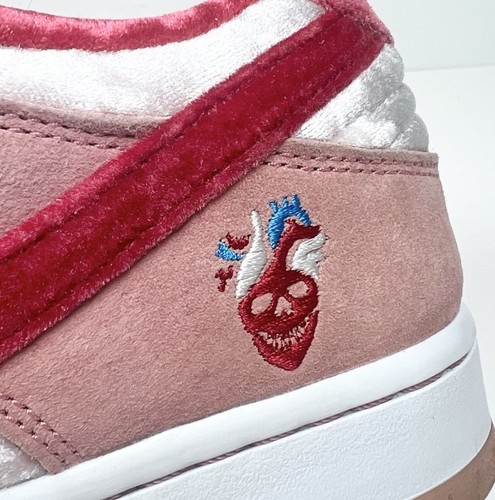 Größe 10 - Nike Dunk Low SB x StrangeLove Valentine’s Day💞 EINMAL GETRAGEN! - Bild 6 von 11