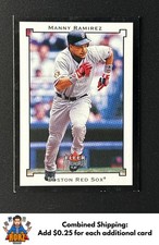 2002 Fleer Premium #50 Manny Ramirez Boston Red Sox