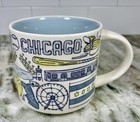 2019 Starbucks “Been There Series” Chicago  Themed 14oz Mug Cup Lake Michigan