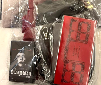 LADY GAGA THE MAYHEM BALL JAPAN 2026 VIP Gold Merch EXCLUSIVE