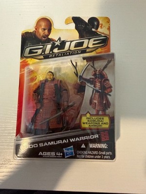 G.I. Joe Retaliation BUDO SAMURAI WARRIOR Action Figure New Cobra 1:18 *837