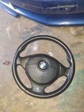 Genuine OEM BMW E36 Z3 Tri Colour Stitch steering wheel