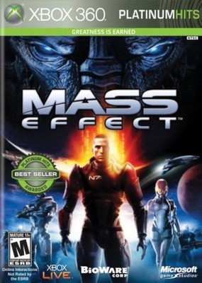 Mass Effect For Xbox 360 Action RPG Very Good 4E