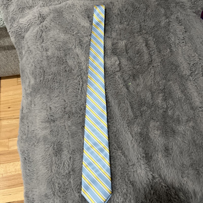 Blue And Yellow Striped Tie Children’s Place 8-14 Preowned