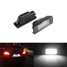 2x LED Kennzeichenbeleuchtung Lampe 6000K Für Citroën C2 C3 Peugeot 207 CC 1007