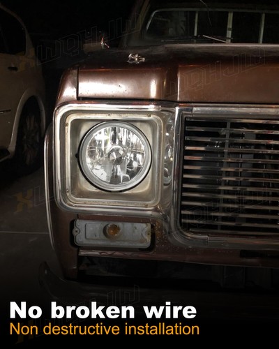 For Jeep 07-18 Wrangler JK 7" LED Headlight - Picture 7 of 19