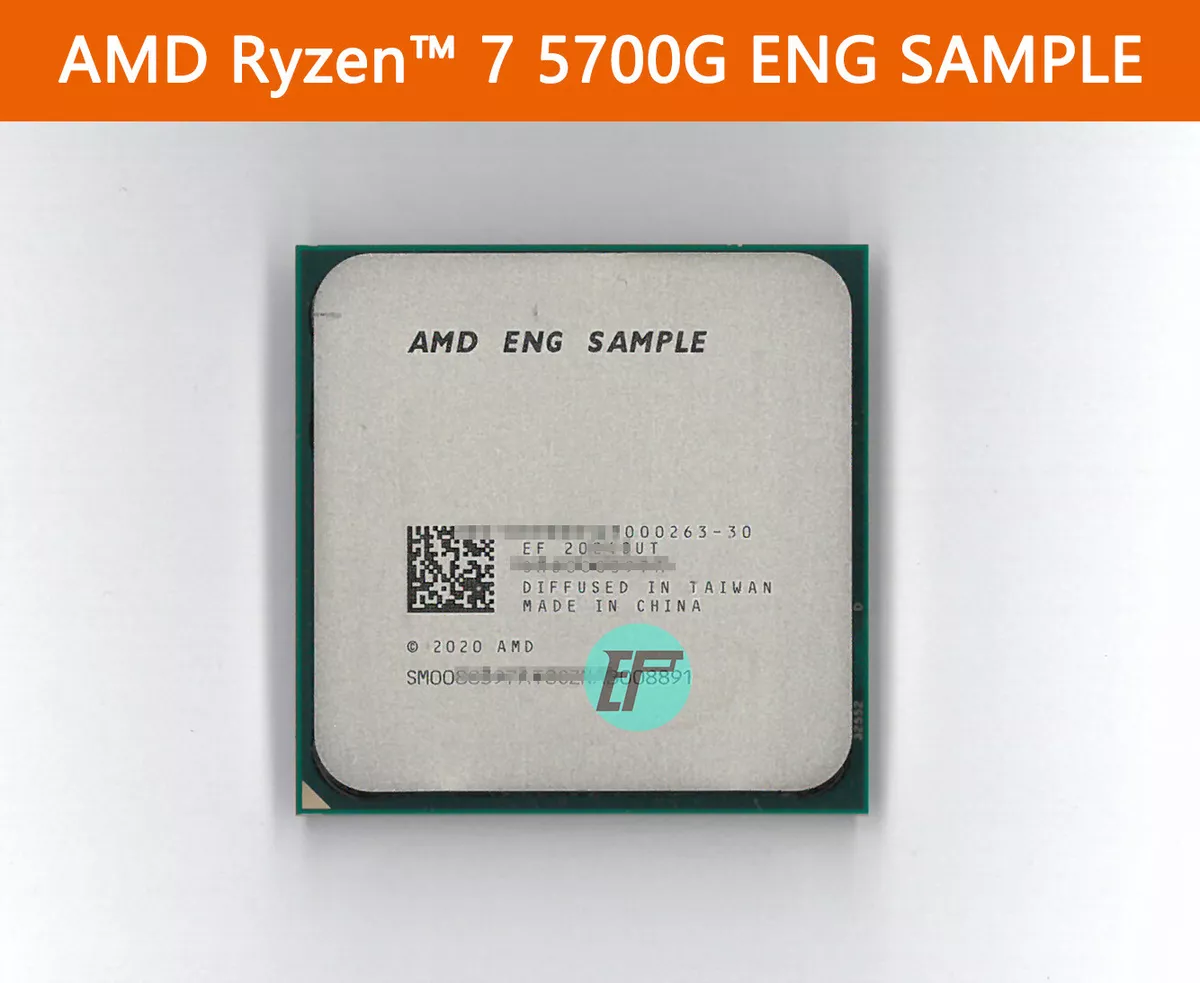 AMD Ryzen 7 5700G ENGINEERING SAMPLE ES