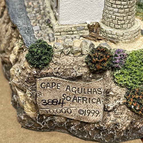 Harbour Lights Lighthouses "Cape Agulhas" S.Africa HL227 - Signed - W/OB & COA - Picture 3 of 24